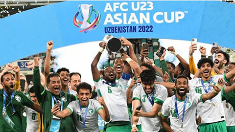 U23 Saudi Arabia lập kỷ lục chưa từng có ở VCK U23 châu Á 